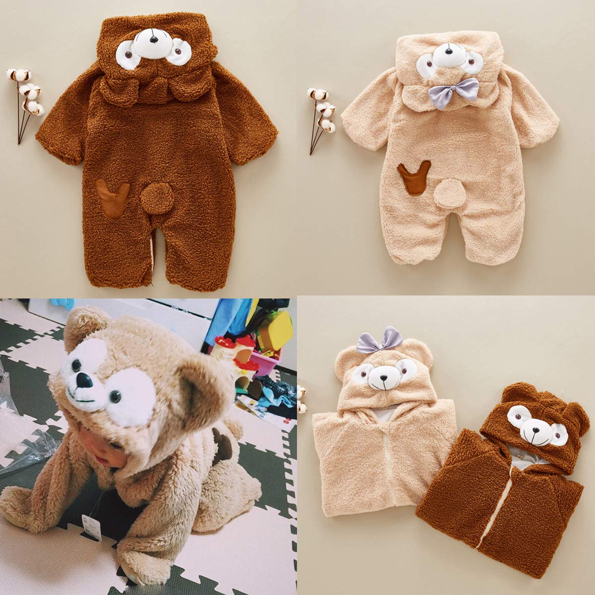 Amazon.co.jp: くま着ぐるみ クマ着ぐるみ コスチューム モコモコ